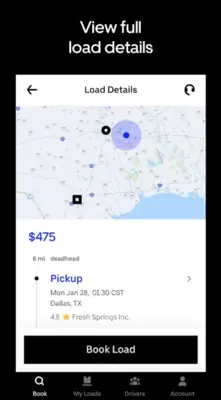 Uber Freight android App screenshot 3